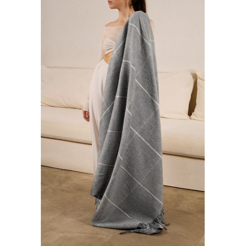 Плед «Шамони», серый