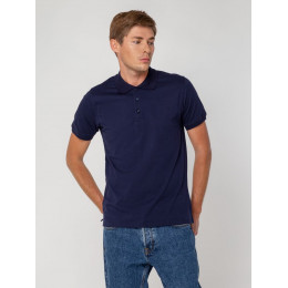 Рубашка поло мужская Virma Stretch, темно-синяя