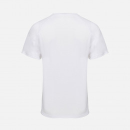 Футболка спортивная унисекс Vortex, белая