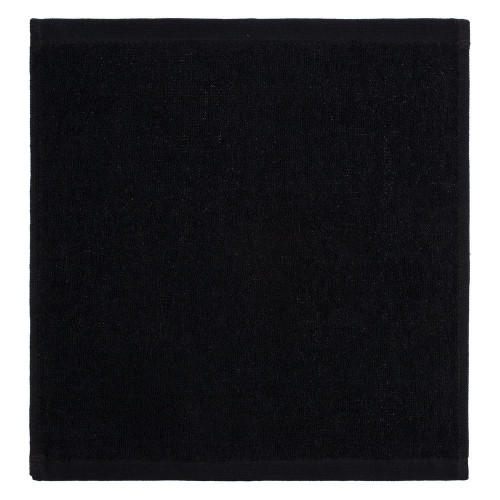 Полотенце махровое «Юнона», малое, черное