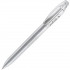 X-3, ручка шариковая, прозрачный белый/серый, пластик