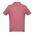 Рубашка-поло мужская ADAM, тёмно-розовый, S, 100% хлопок, плотность 195 г/м2