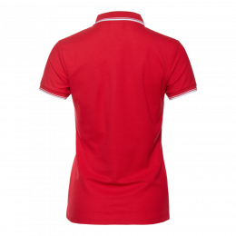 Рубашка поло женская STAN с окантовкой хлопок/полиэстер 185, 04BK