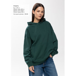 Худи унисекс STAN оверсайз футер без начёса 350, 66