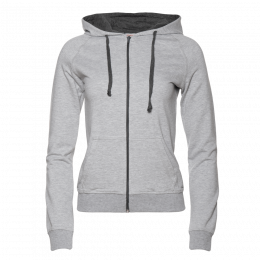 Толстовка женская STAN с капюшоном на молнии футер без начёса, 260, 61W