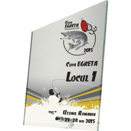 Награда хрустальная GS101-20 20см (10мм)