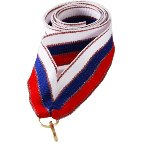 Лента (шир.11 мм)  V8-W/BL/RD-BRO